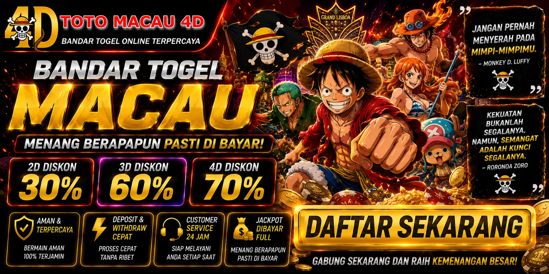 Data Macau 2026 » Pengeluaran Macau 4D | Keluaran Macau 6D | Result Macau Prize | Toto Macau Pools